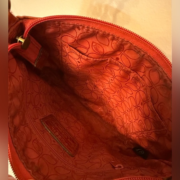Fossil Red Leather Crossbody Bag - Picture 7 of 13